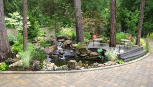 spring landcaping estimates- hardscapes- paver patios- pond construction- planting- landscape design-