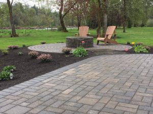 pavers -landscaping -projects- hardscapes- pavers- firepit