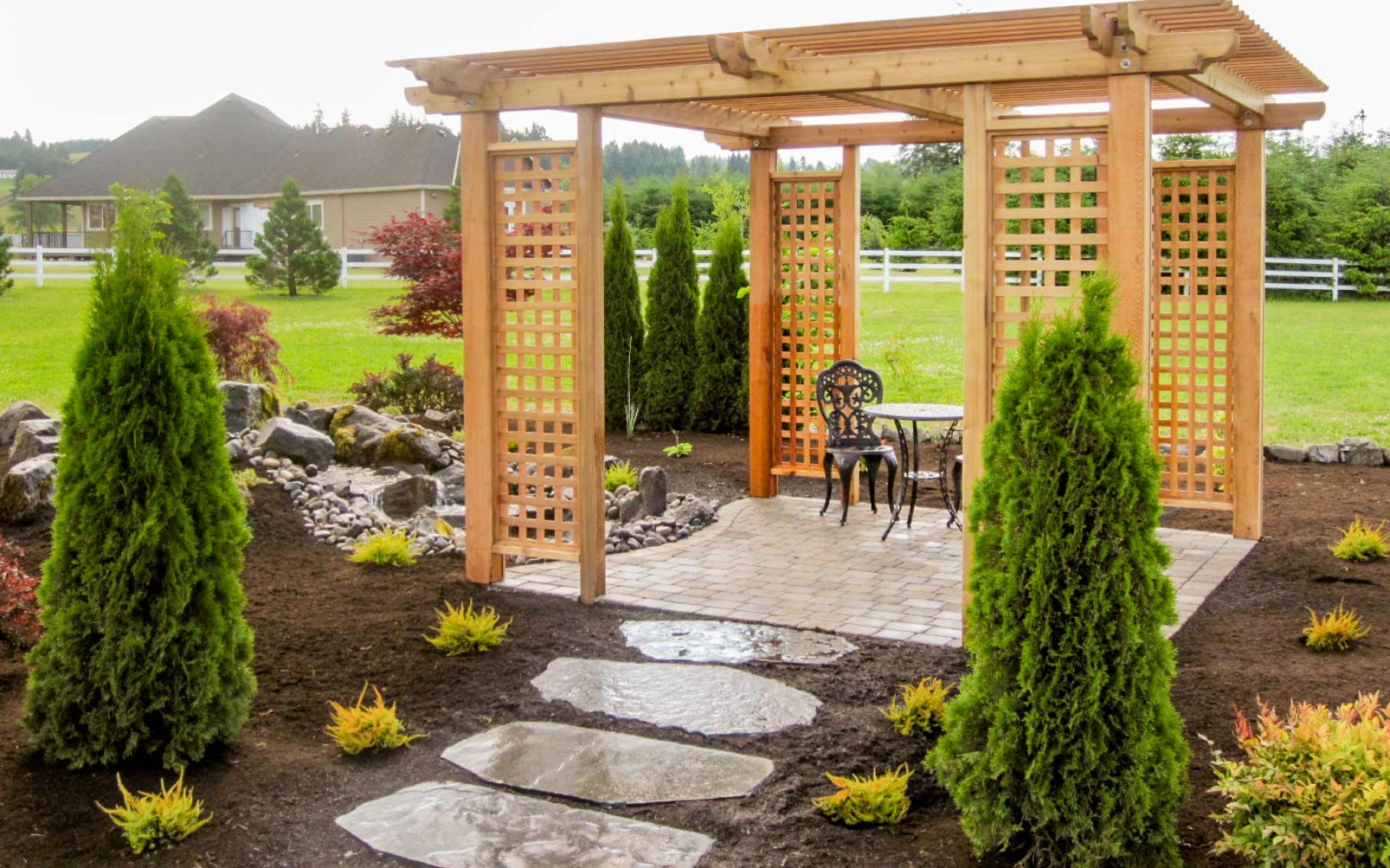 Paver patio estimates, Outdor Living Construction Hardscapes - Woody's Custom Landscaping