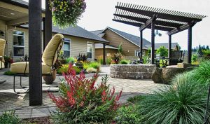 Hardscape excellence-Vancouver, Wa -Outdoor Living Construction-Salmon Creek Landscape Design Water Feature - Woody's Custom Landscaping